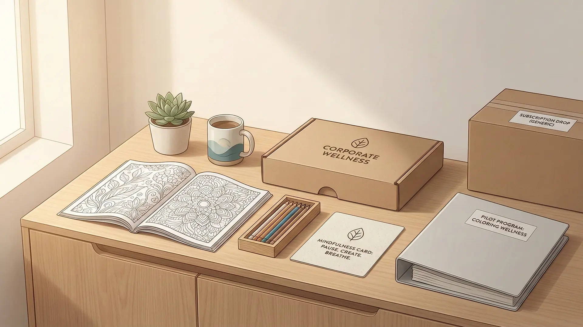 Corporate Wellness Coloring: B2B Program Formats & Pricing Ideas