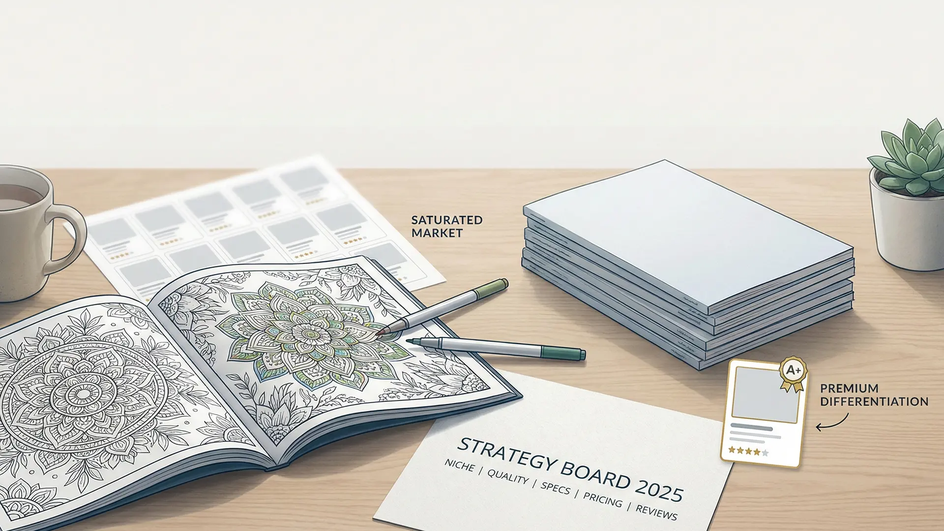 Adult Coloring Book Market 2026: Trends, Niches & Demand Signals