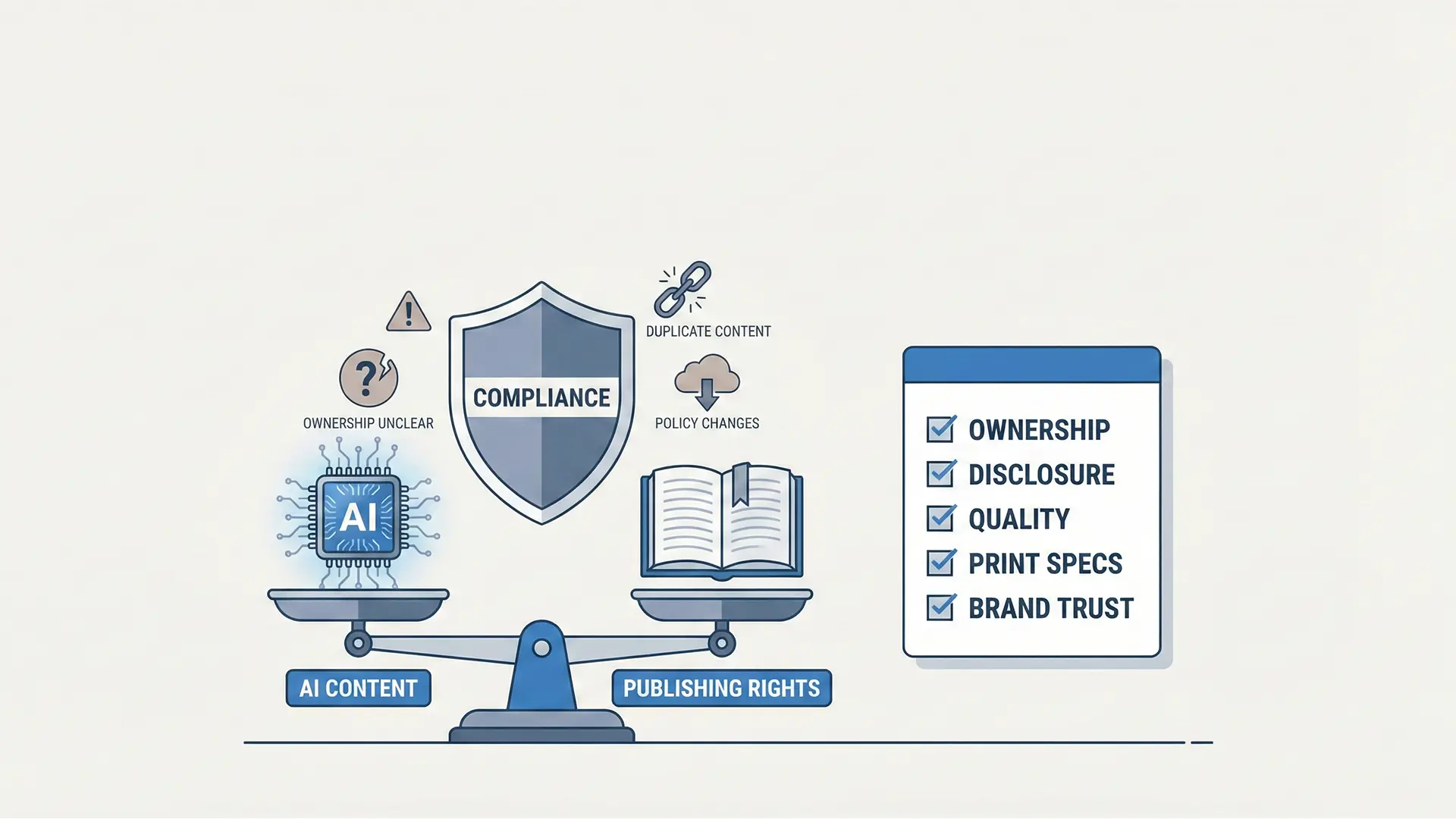 KDP AI Content Rights: Avoid Account Suspension (Checklist + Proof)