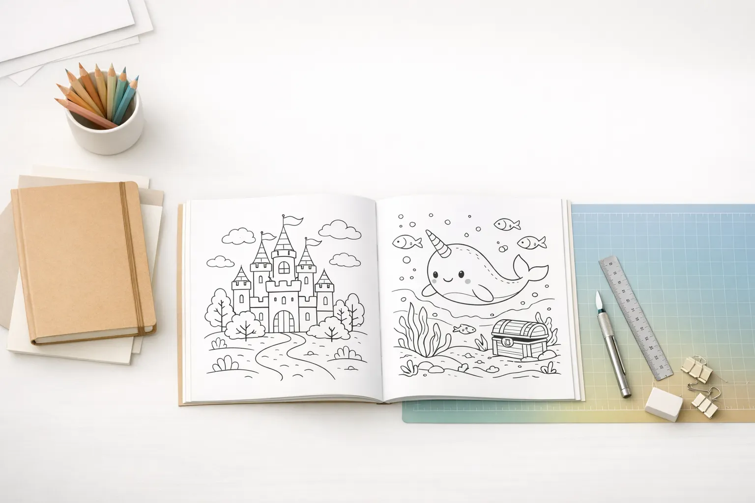 8 Time-Saving Tips for Professional Coloring Book Design